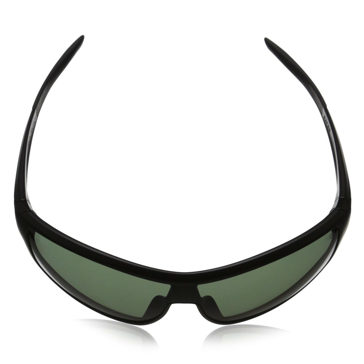 TAG Heuer 9224 304 Racer Sunglasses featuring black full-rim frames and green lenses, designed for style and comfort.